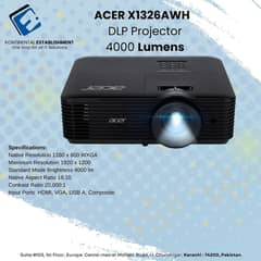 Projector Acer X1326AWH