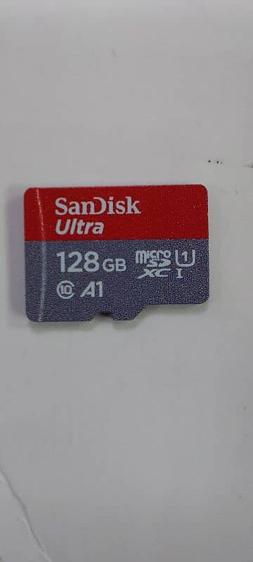 SanDisk micro SD card 128gb 0