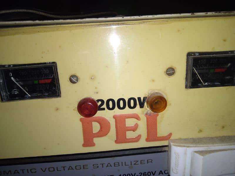 refrigerator/ fridge stabilizer original PEL 2000 watts 2