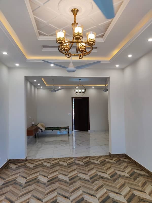 Brand New house for rent in G16 size 7 Marla double story Near to Markaz masjid park Best location More Five options available 1