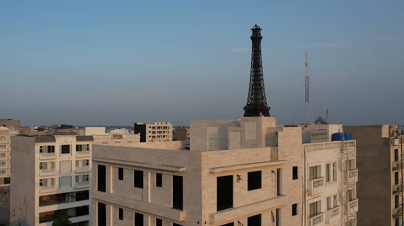 648 Square Feet Apartment Available For Sale In Facing Eiffel Tower In Bahria Town Lahore 22