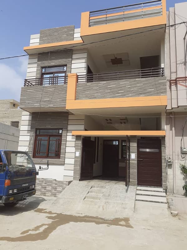 120 Square Yards Double Storey Bungalows Available in Saadi Town Scheme 33 Karachi. 4