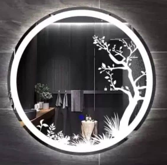 LED Bathroom Mirror/Handmade led frame mirror,bath mirror/wall mirror 2