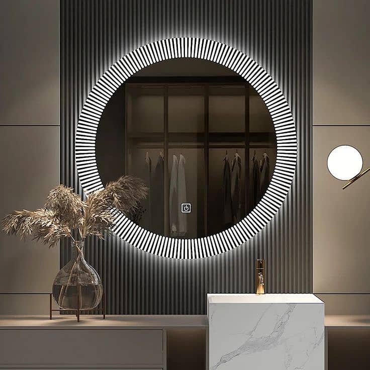 LED Bathroom Mirror/Handmade led frame mirror,bath mirror/wall mirror 5