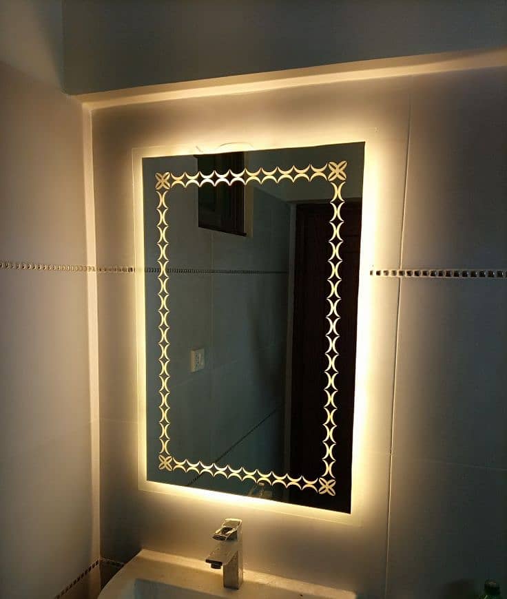 LED Bathroom Mirror/Handmade led frame mirror,bath mirror/wall mirror 9