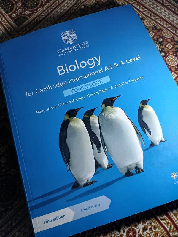 Biology (Cambridge University Press) for A Levels/Mdcat by Mary Jones 0