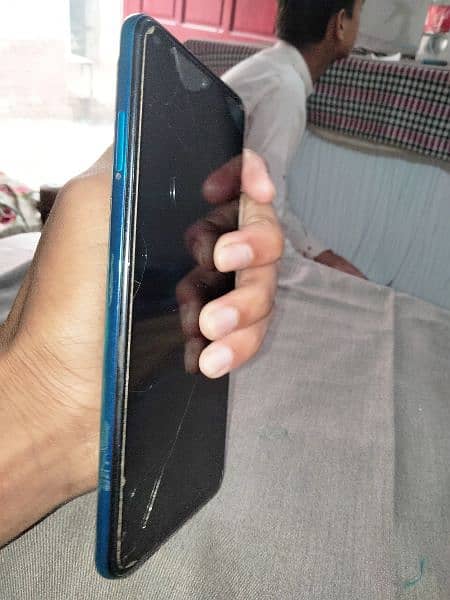 redmi note 9s for sale condition 8/10 back crack baki all ok phone 1