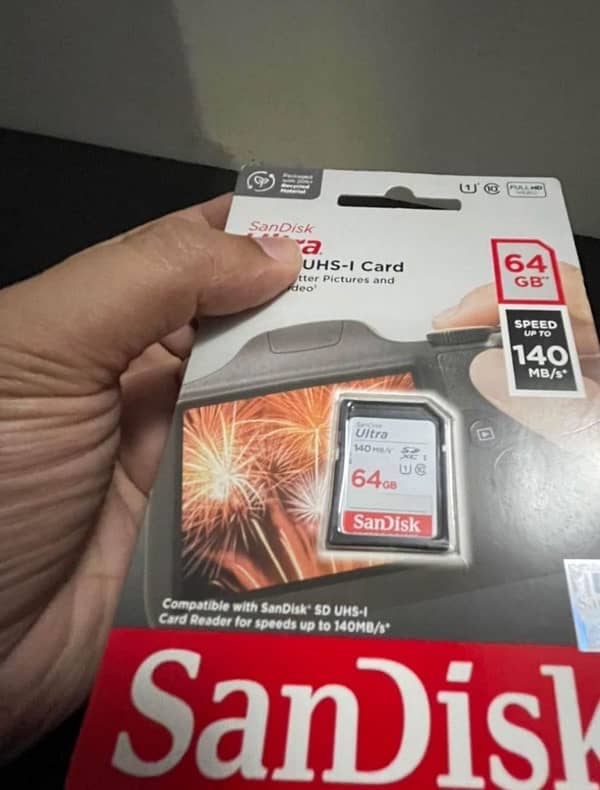 sandisk SD card 64gb 3