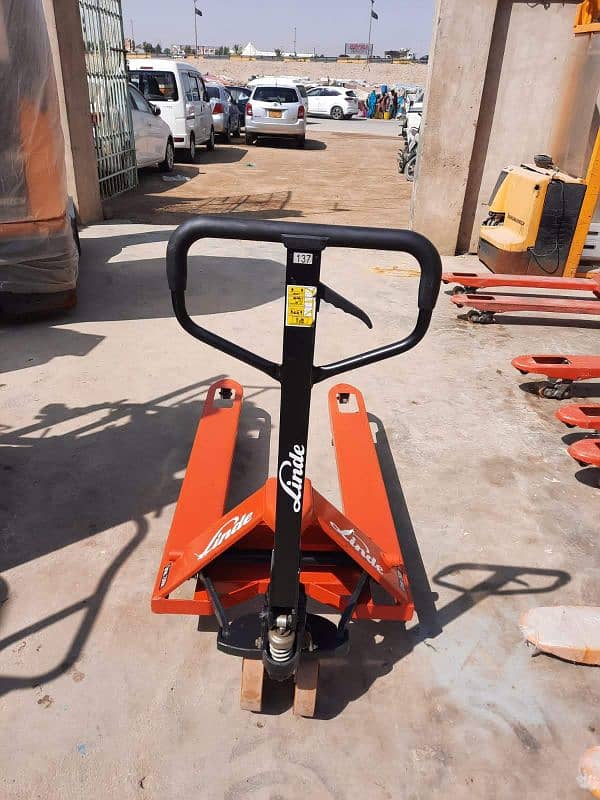 Steel bar cutter and bending machine. Pallet Trolley. Pallet Truck 6