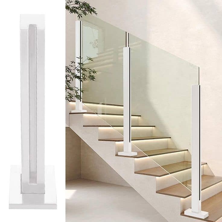 ss railing/glass railing/wood railing/decoration,Steel railing,Stairs 6