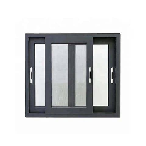 Aluminium Sliding Window/upvc sliding window/Double glazed aluminum 3