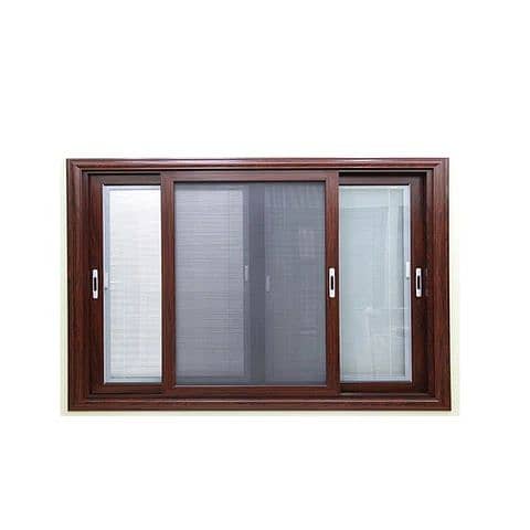 Aluminium Sliding Window/upvc sliding window/Double glazed aluminum 7