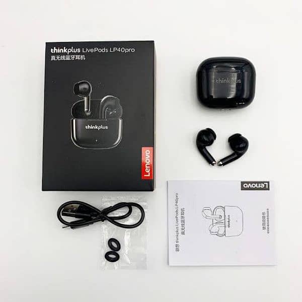 Lenovo LivePods LP40 Pro TWS Earphones 5.1 Bluetooth Wireless Earbuds 1