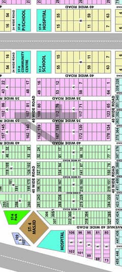 88 Sq Yd Commercial Plot Sale In Saadi Garden Block 4 Scheme 33 0