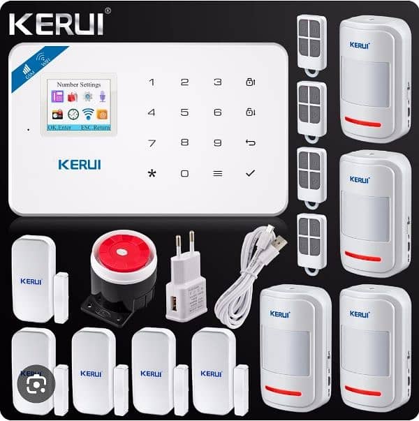 fingerprint face digital smart room door lock zk tuya burglar alarm 7