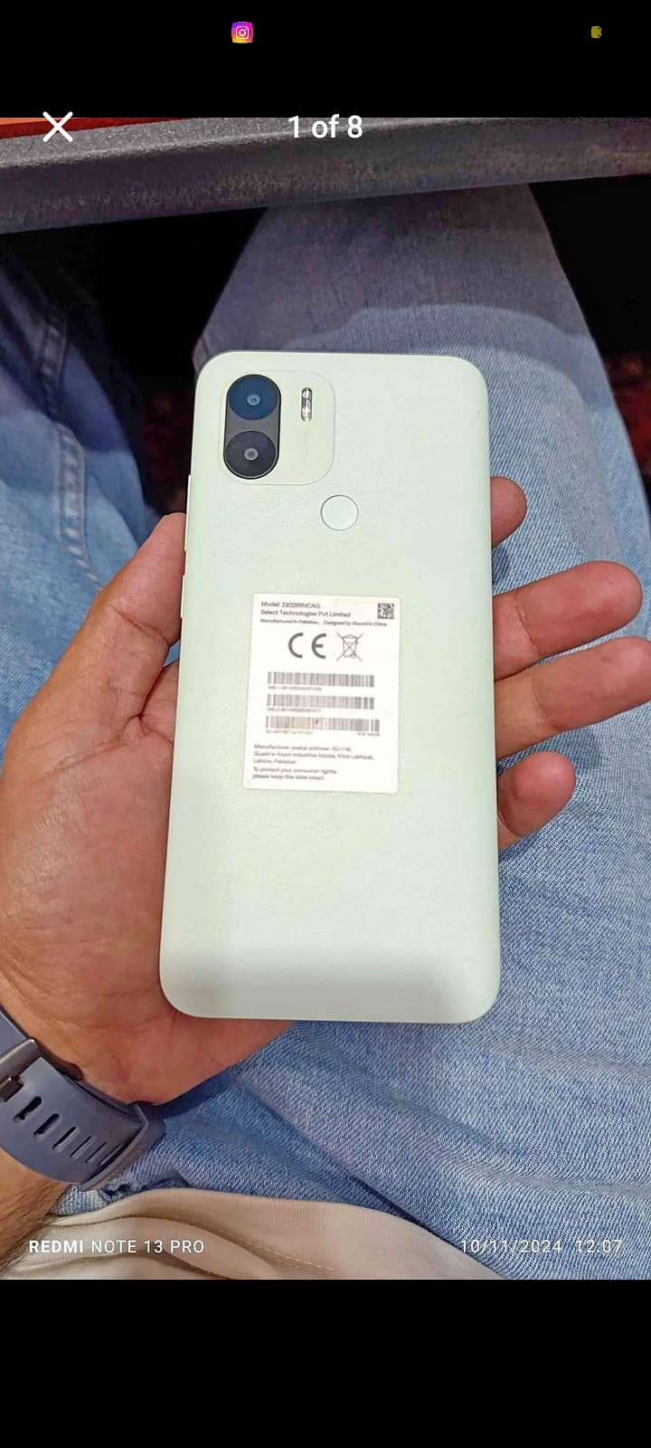  Redmi A2+ 4/64 For Sale  Complete Box  - All Original Accesso 1