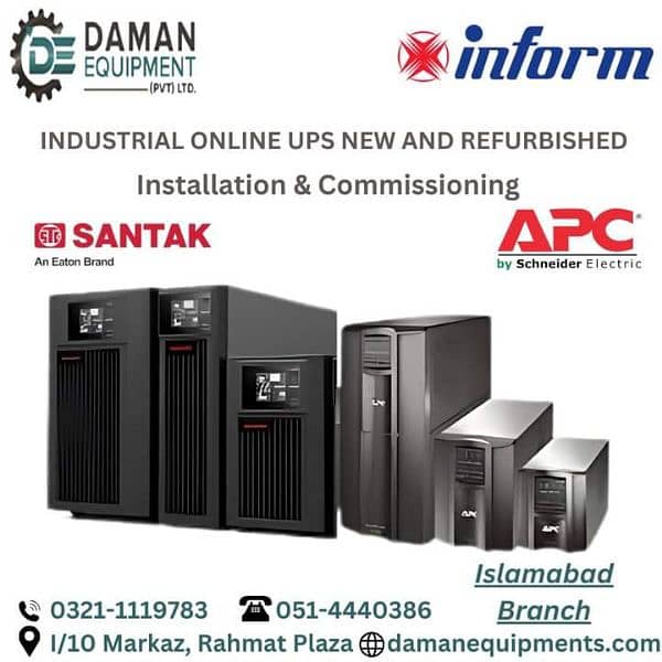 Industrial Online UPS 30KVA 0