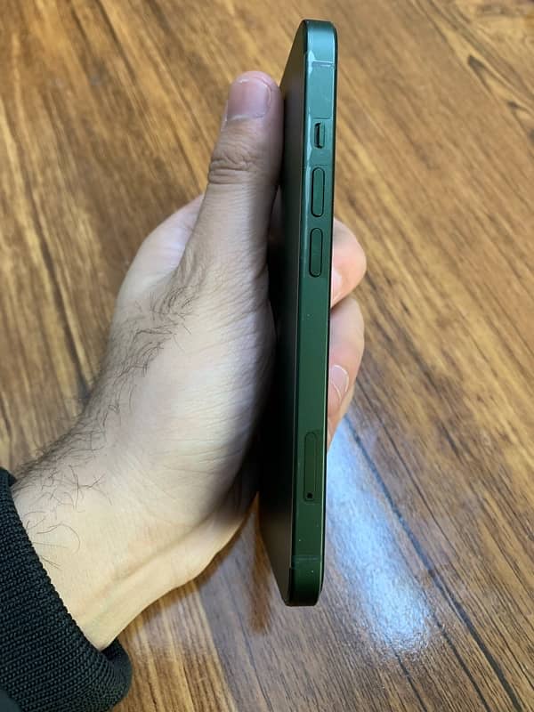 Iphone 13 non PTA in green colour for sale 7