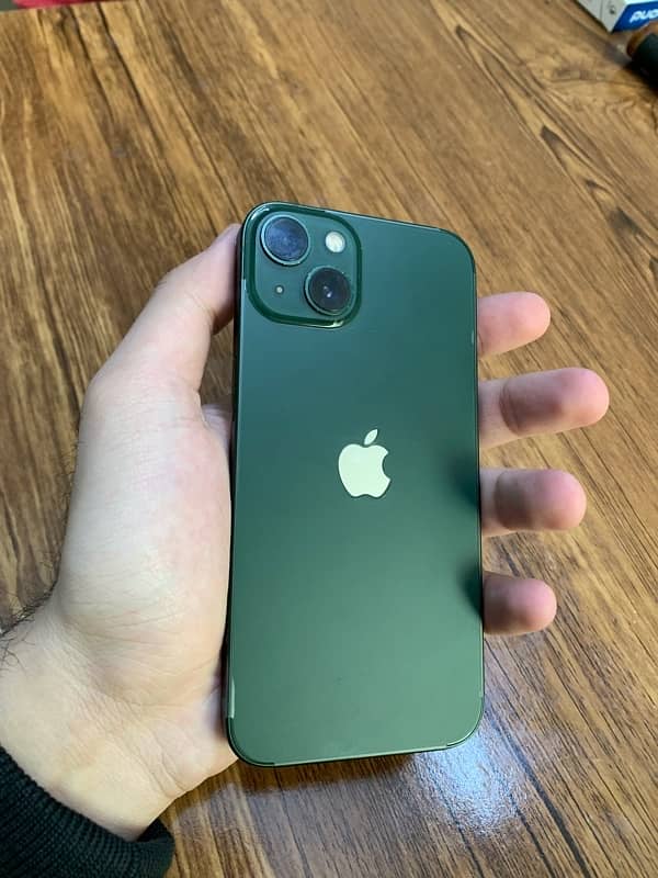 Iphone 13 non PTA in green colour for sale 10