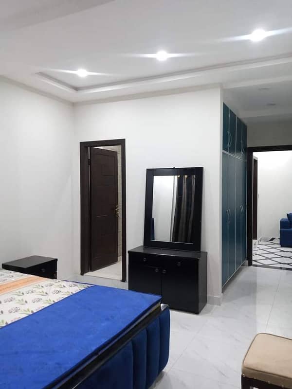 1-Bed Fully Furnished Flat For Rent Hot Location Sector E Bahria Town Lahore 7