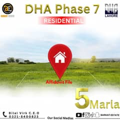 05 Maral Residential Affidavit File Available in DHA Phase 7 Best time to invest Balloting Coming Soon