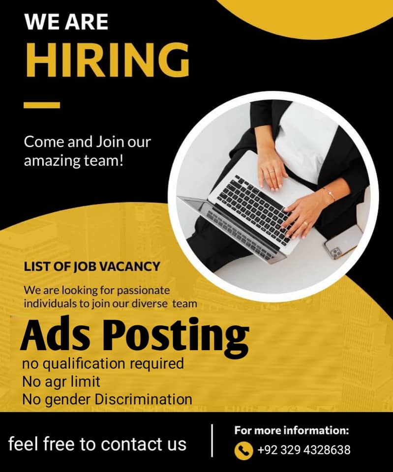 Ad posting job 0