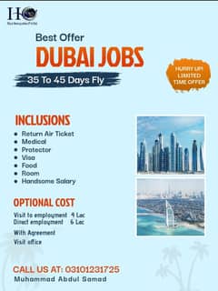 Job In Dubai UAE