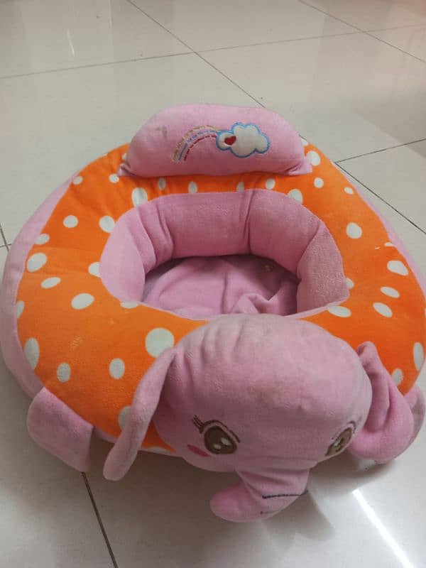 Baby Pink Elephant Sofa Seat 0