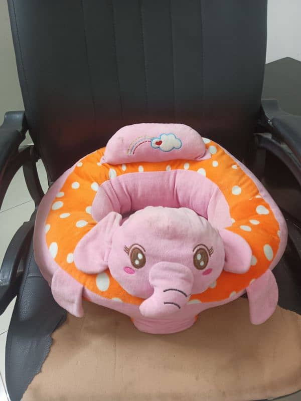 Baby Pink Elephant Sofa Seat 1