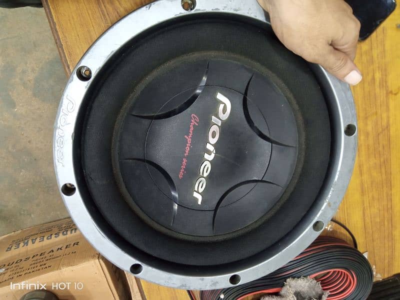 pioneer woofer amplifier supported 0