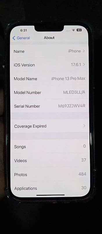 iphone 13pro max jv 128gb 7