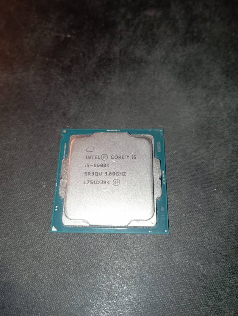 INTEL 8600K PROCESSOR USED for sale. 0