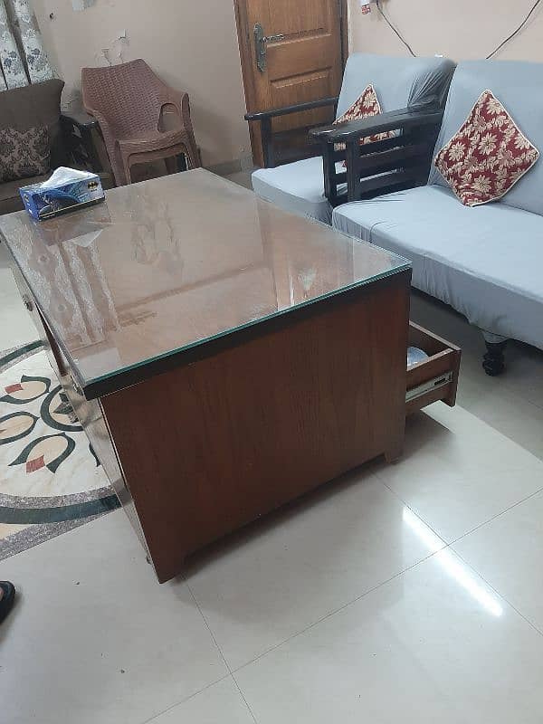 Center or Dinning Table with Storage 2