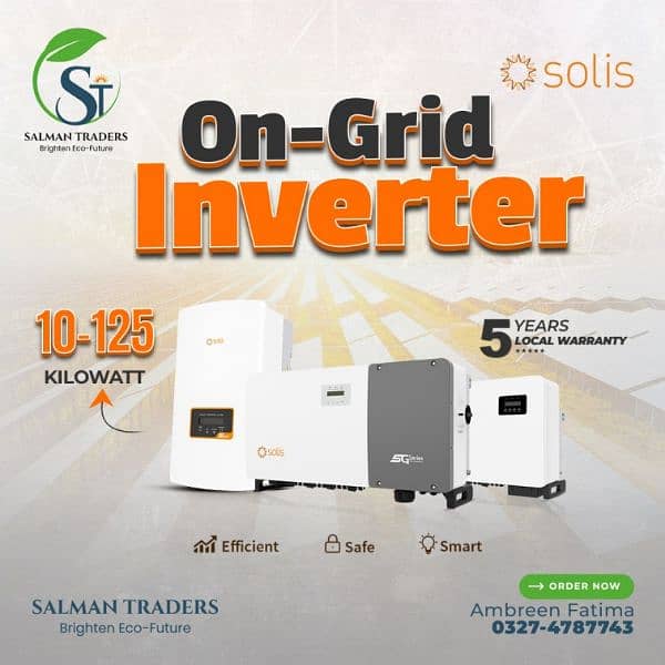 Solis Ongrid inverters 0