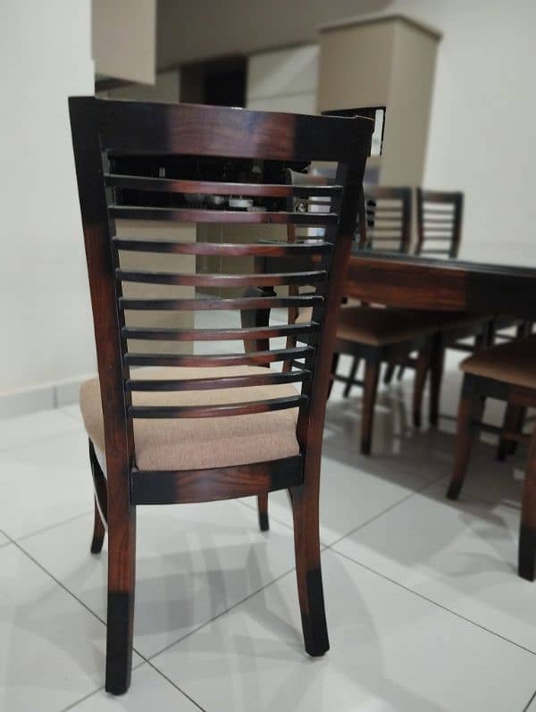 Dining Table / Sheesham Wood / 8 seater 3