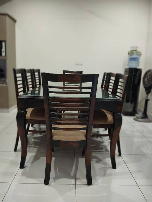 Dining Table / Sheesham Wood / 8 seater 6