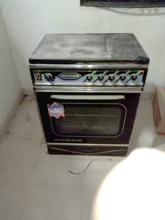 3-Burner Gas Oven with Single-Door Oven Compartment