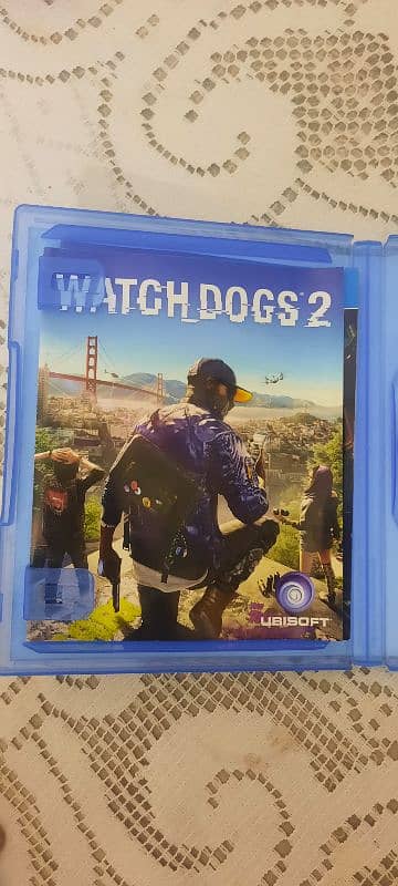 Watch dogs 2 ps4 game in new condition 4