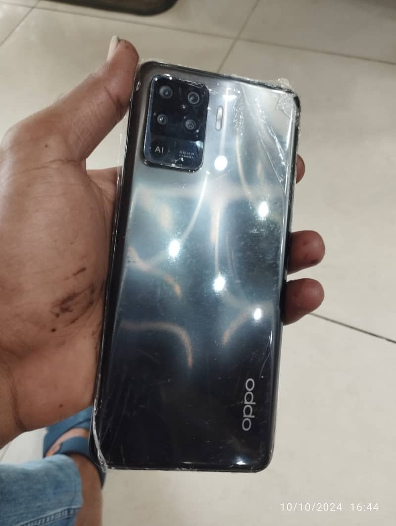 oppo f19 pro full boxes condition 10/10 fingerprint okay 1