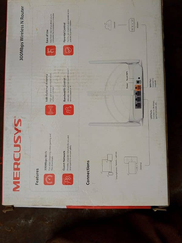 MERCUSYS WIRELESS N ROUTER And ONU 1