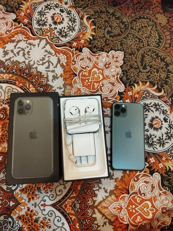 Iphone 11 pro pta approved with all accessories 0