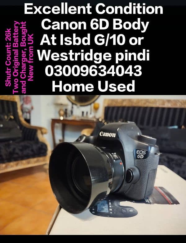 Canon 6D body Excellent condition 2