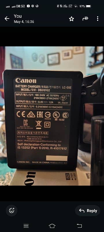 Canon 6D body Excellent condition 6