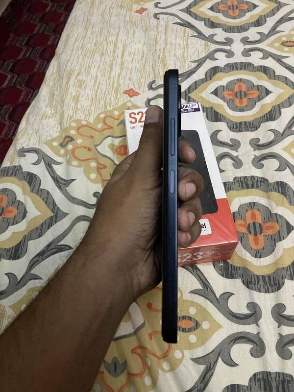 Itel S23 4g with box and Charger 2