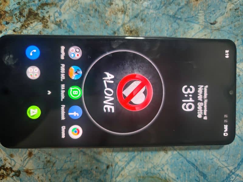 OnePlus 7t 8/128 approved duel sim working 0