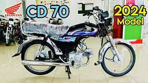 Honda CD 70 2024 5