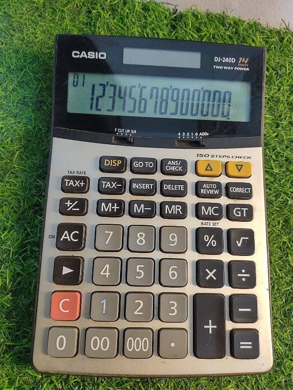 CASIO ORIGINAL SHOP CALCULATOR MJ DJ-120D PLUS 11