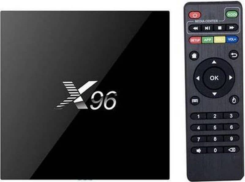 X96Q Smart 8K Android TV Box Device 8GB Ram/128 Rom (Free TV Chennels 4