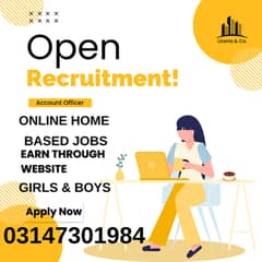 Home Based Online job Data Entry Through Website WATSAPP CV 3147301984