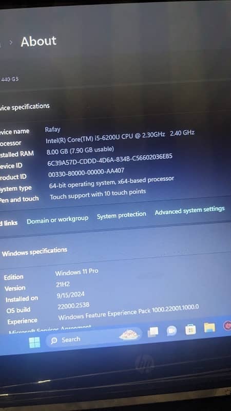 Hp Core I5 6 Generation Laptop 6